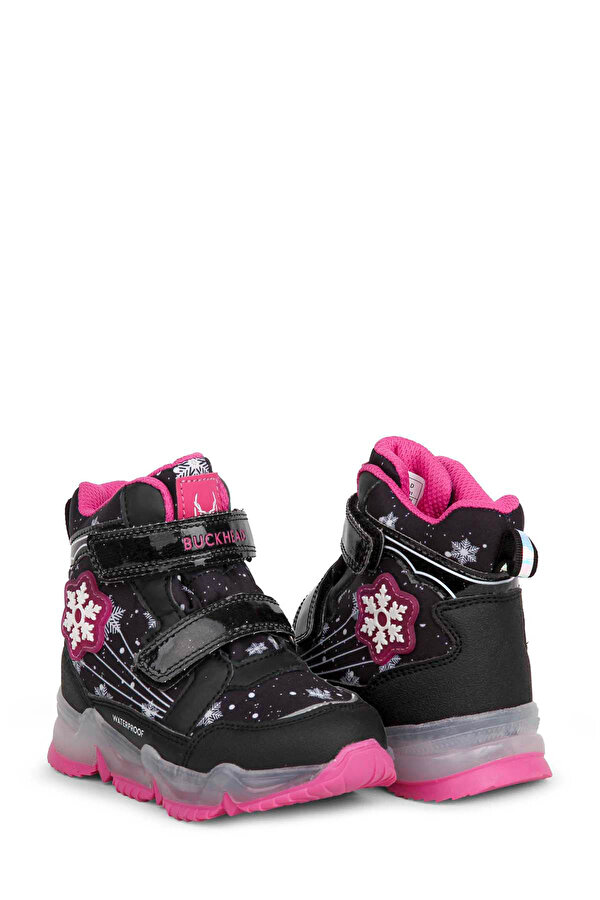 BUCK3034 SNOWY Siyah Kız Çocuk Outdoor Bot - Görsel 6