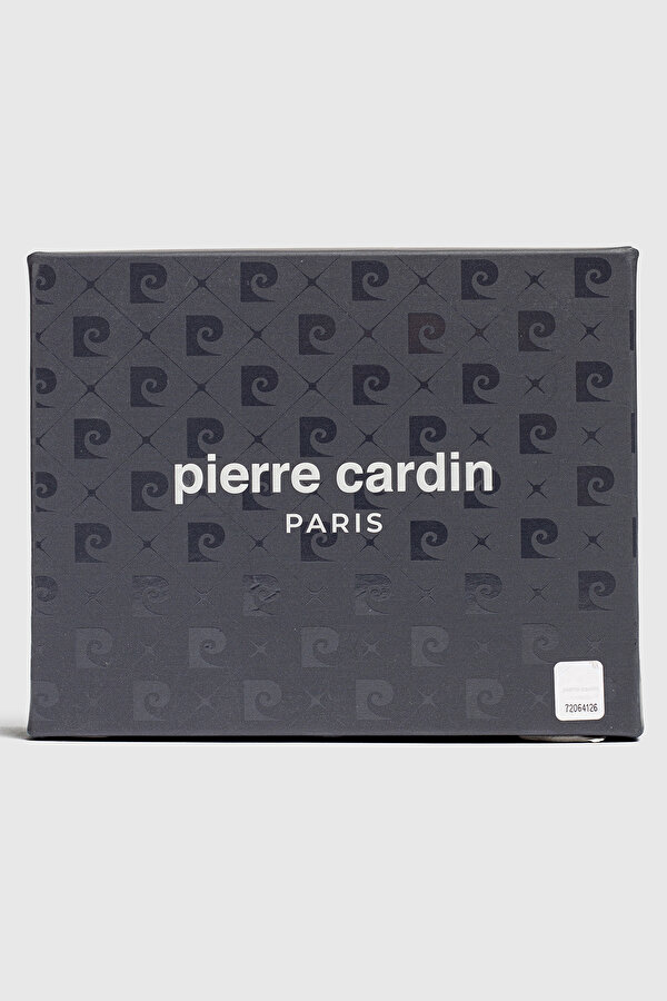 Pierre Cardin 0206 Hakiki Deri Erkek Cüzdan Kartlık Analin Kahverengi