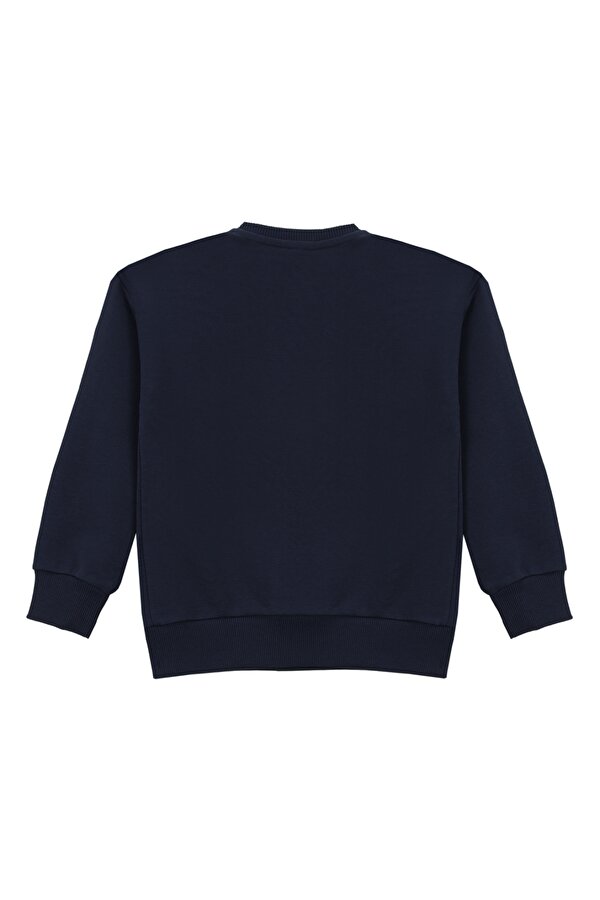 Jeep Baskılı Erkek Çocuk Lacivert Sweatshırt J5WB-SWT7714