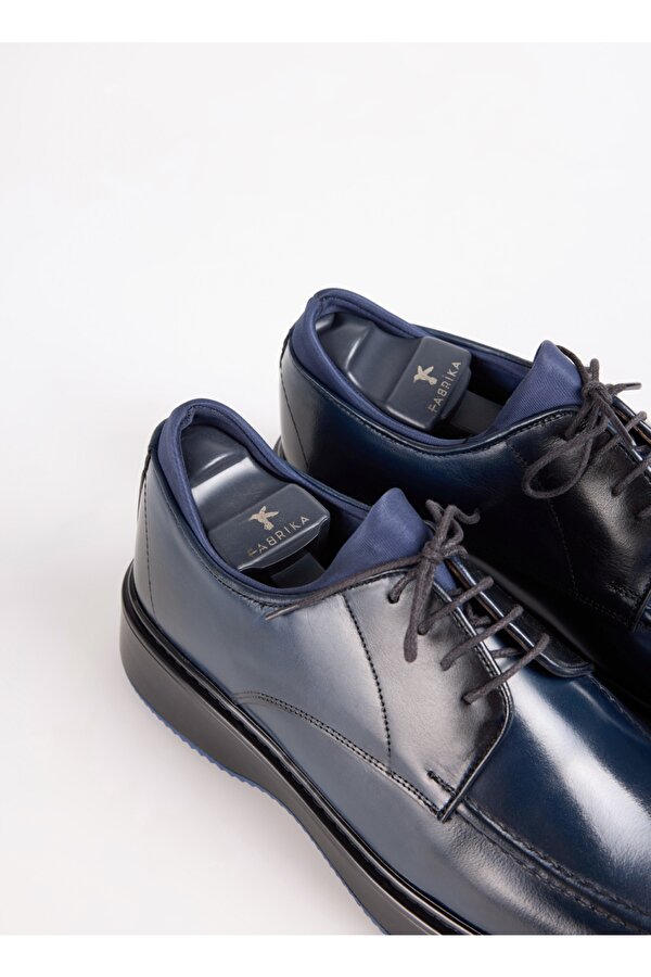 Fabrika Lacivert Erkek Klasik Ayakkabı SOREN-NICO
