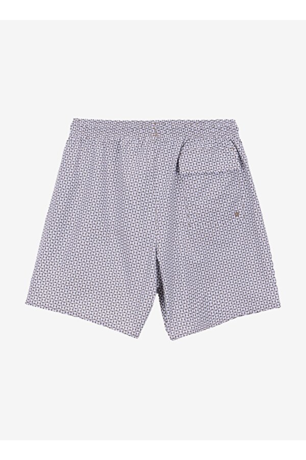 Discovery Expedition D5SM-MY 3401 Haki Baskılı Erkek Şort Mayo