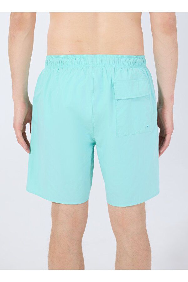 Discovery Expedition D5SM-MY 3403 Mint Baskılı Erkek Şort Mayo