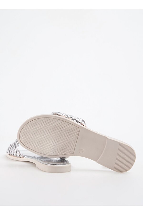 F by Fabrika Gümüş Kadın Terlik NENSI