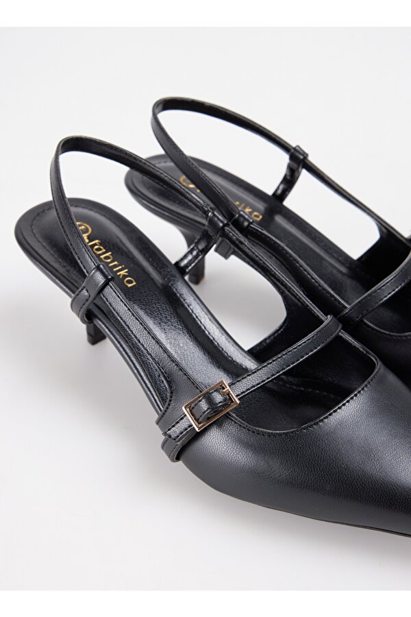 F by Fabrika Siyah Kadın Topuklu Sandalet ALCARA