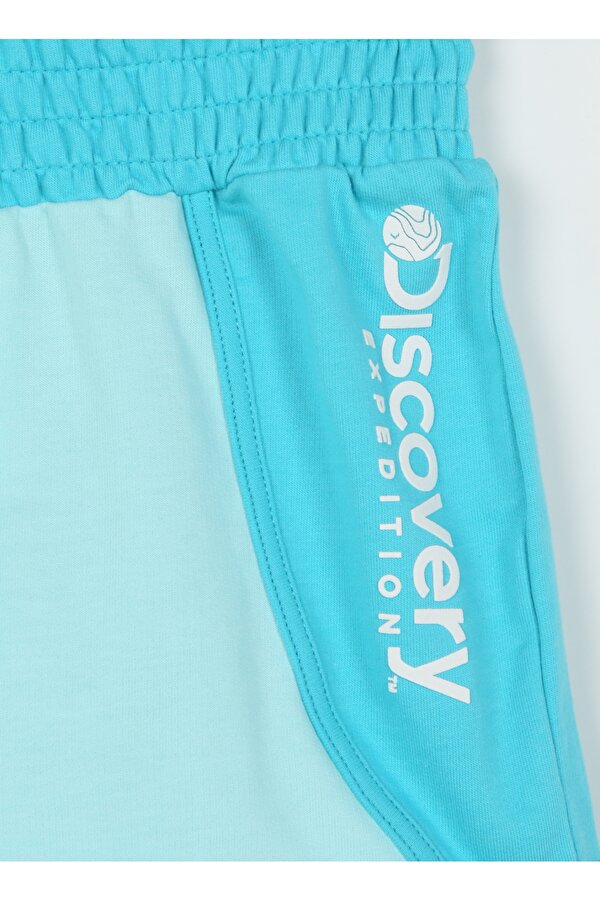 Discovery Expedition Lastikli Bel Standart Mint Kız Çocuk Şort ELON GIRL