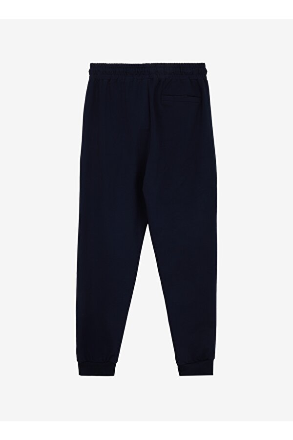 Jeep Lastikli Bel Basic Lacivert Erkek Eşofman Altı J5SM-EA7300