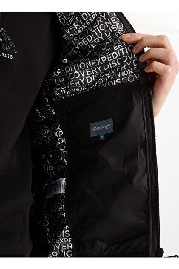 Discovery Expedition D5WM-YLK3307 Siyah Relaxed Kapitone Erkek Yelek