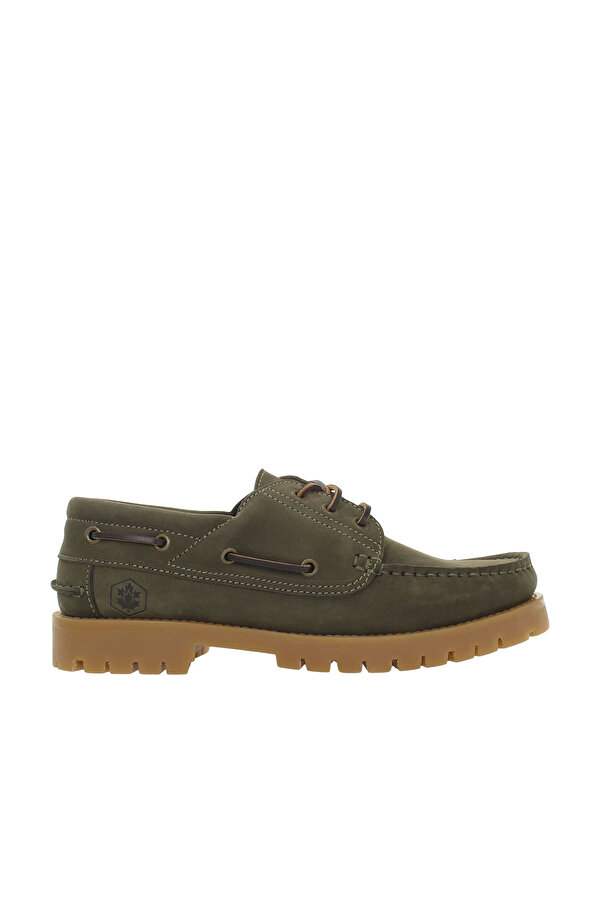 Lumberjack NEWTON BOAT SHOE LACE UP SAGE GREEN Man 784