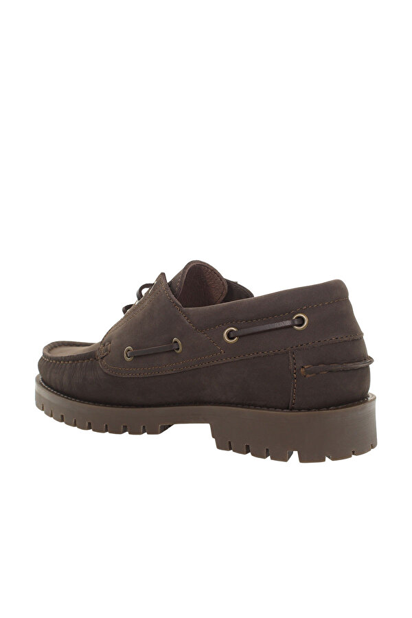 Lumberjack NEWTON BOAT SHOE LACE UP TOTAL DARK BROWN Man 784