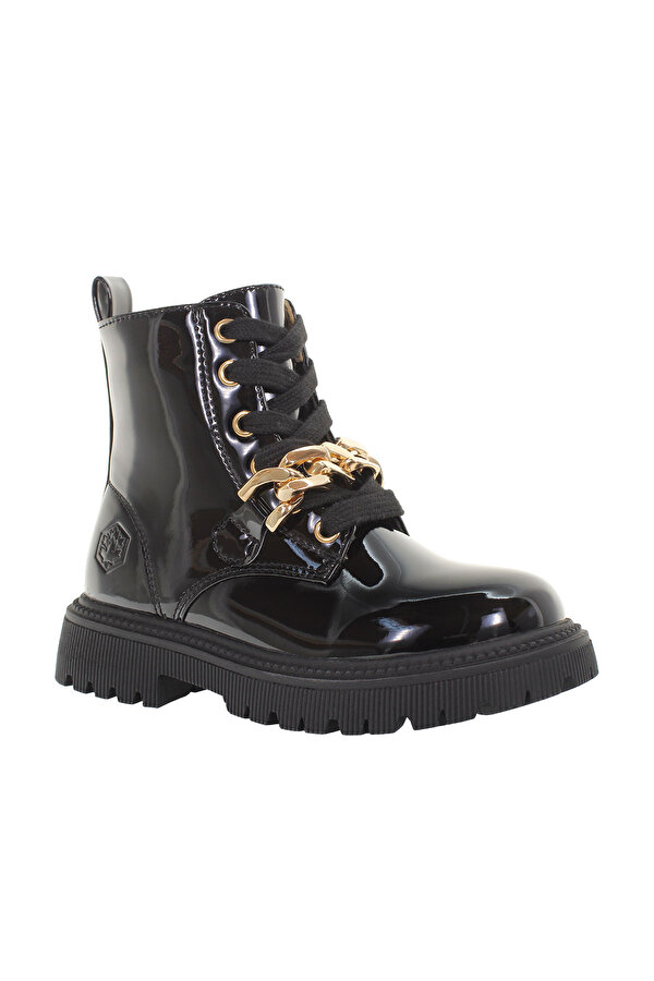 Lumberjack WILLOW ANKLE BOOT LACE UP BLACK Girl 776