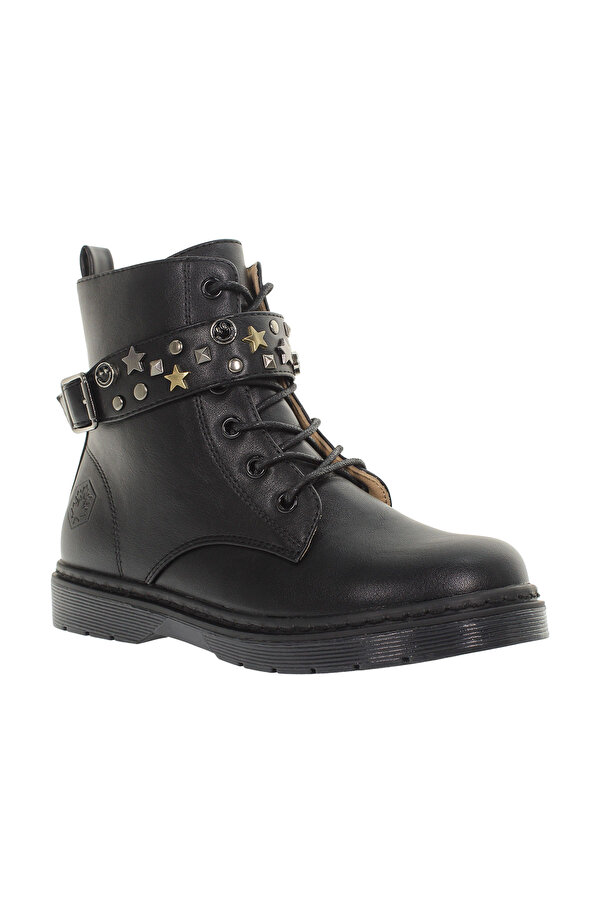 Lumberjack ELMY ANKLE BOOT LACE UP W BLACK Girl 776
