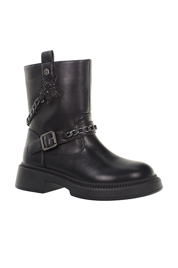 Lumberjack BROOKIE BIKER BOOT WITH A BLACK Girl Biker Boots