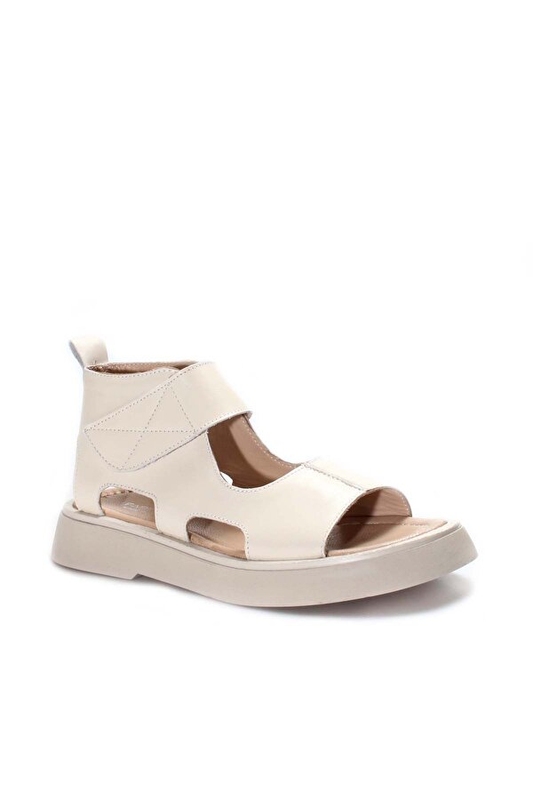 Fast Step Hakiki Deri  Kadın Klasik Sandalet 281ZA20755