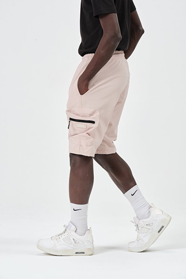 Rollie Paraşüt Şort Erkek Bej Şort 25163-06