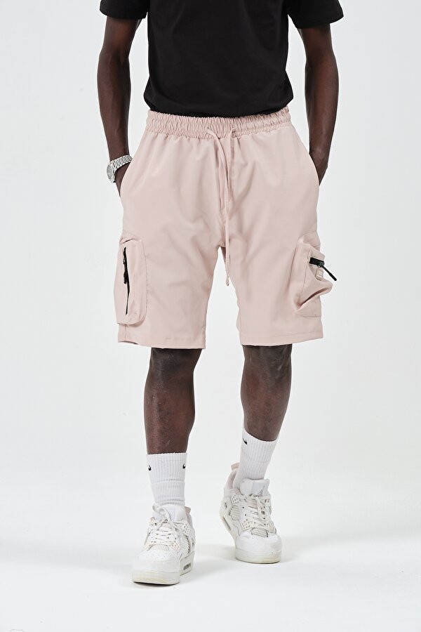 Rollie Paraşüt Şort Erkek Bej Şort 25163-06