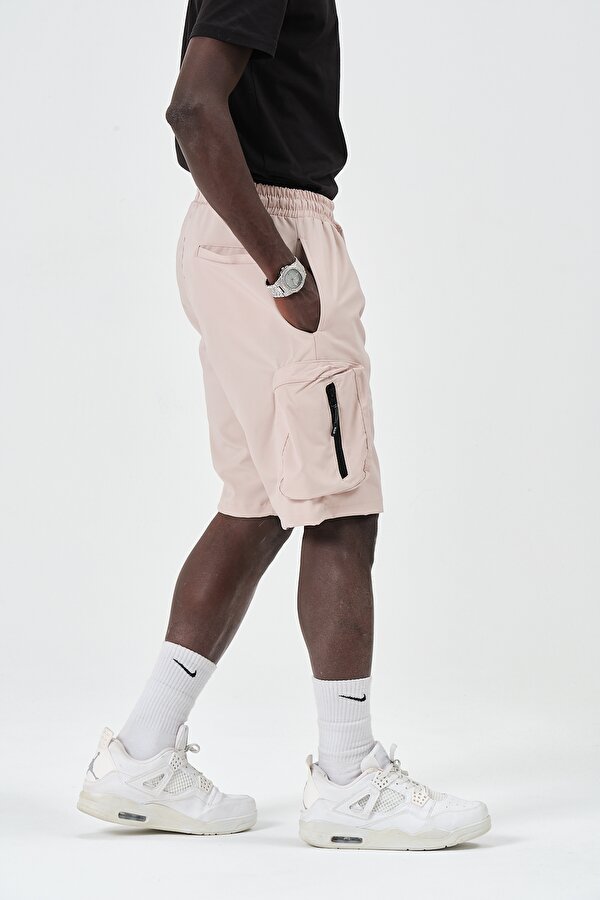 Rollie Paraşüt Şort Erkek Bej Şort 25163-06