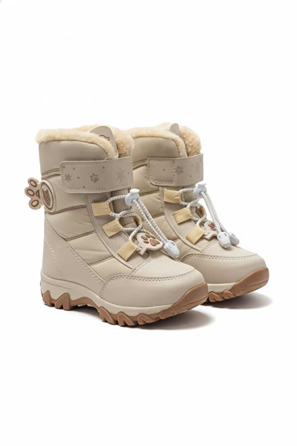 Mcdark SYD KÜRKLÜ SOĞUYA DAYANIKLI SU GEÇİRMEZ CIRTLI KAR BOTU