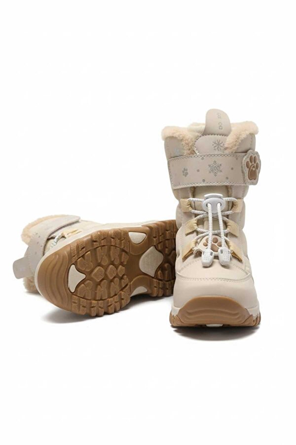 Mcdark SYD KÜRKLÜ SOĞUYA DAYANIKLI SU GEÇİRMEZ CIRTLI KAR BOTU