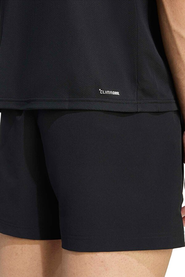 adidas WE BAS T BLACK Siyah Erkek Kısa Kol T-Shirt