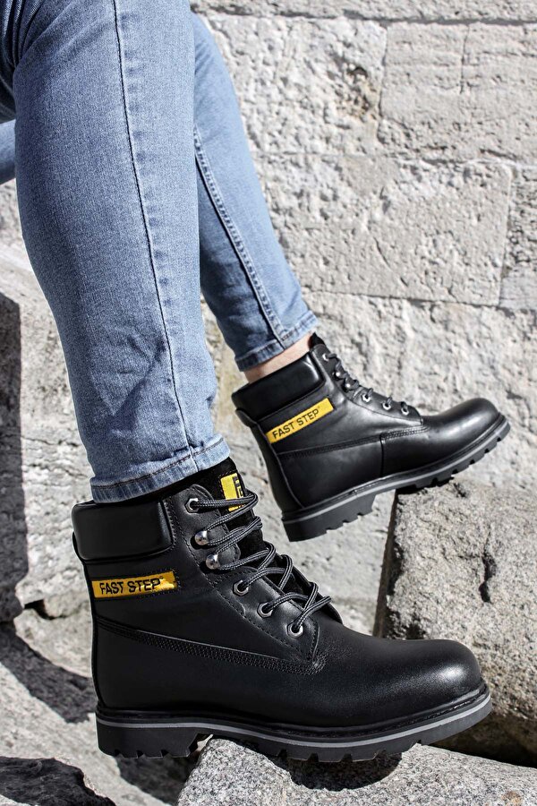 Fast Step Hakiki Deri Erkek Klasik Bot 938SMA50