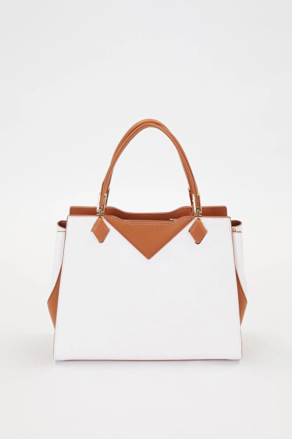 Levidor Beyaz Camel Kadın Omuz Çantası 930204