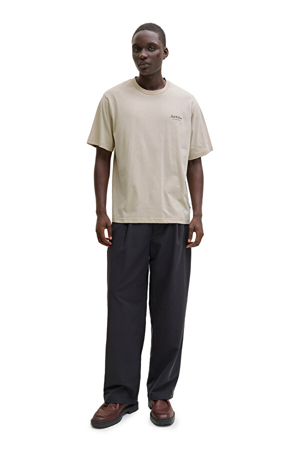 Jack & Jones JJEARCHIVE GRAPHIC TEE Bej Erkek Kısa Kol T-Shirt