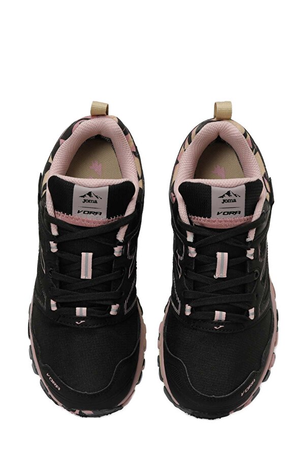 J.VORA JR 2501 BLACK PINK Siyah Unisex Spor Ayakkabı - Görsel 6