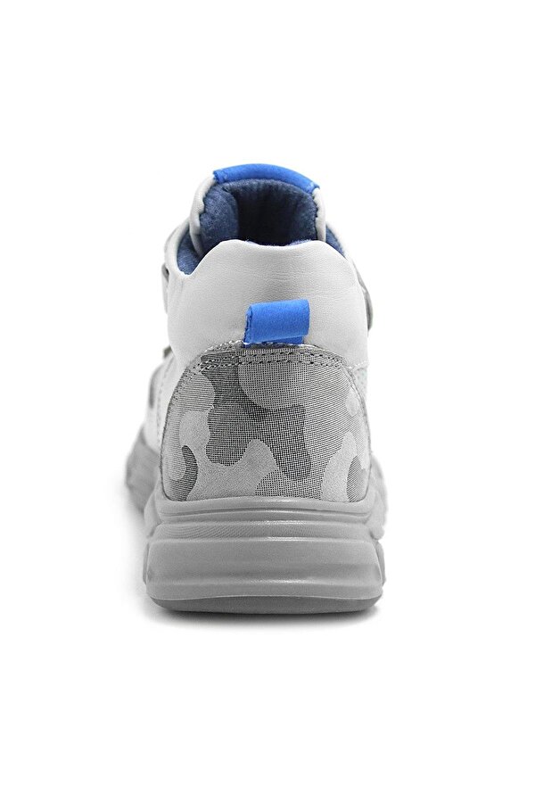 Hapshoe Kids Artico Aremis Erkek Çocuk Gri Mavi Spor Bot