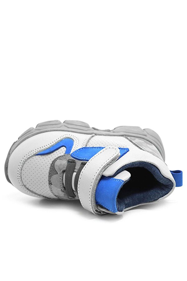 Hapshoe Kids Artico Aremis Erkek Çocuk Gri Mavi Spor Bot