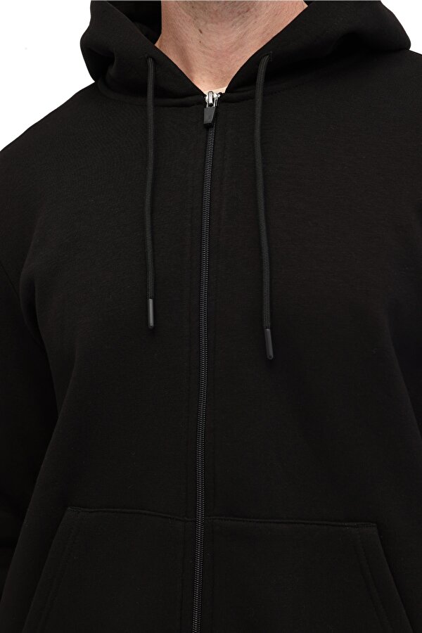 Kinetix MB SN387 FZ HD 5PR Siyah Erkek Eşofman Üstü