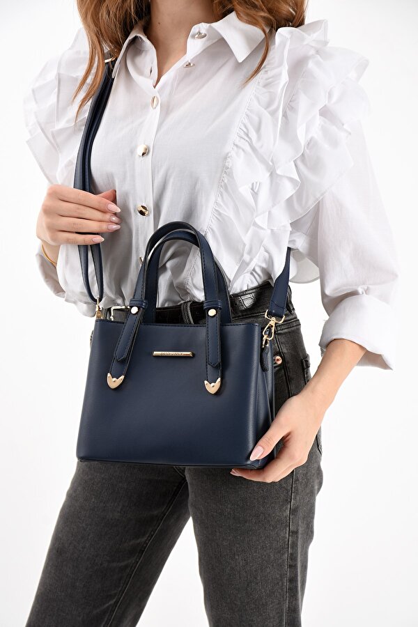 Rky SERENITY Sanmorris Kadın 4 Bölmeli Aksesuarlı Sade Şık Omuz Ve El Çantası