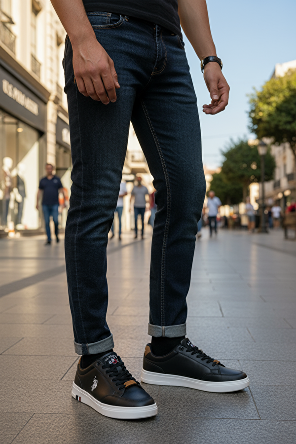 NORM 5PR Lacivert Erkek Sneaker - Görsel 3