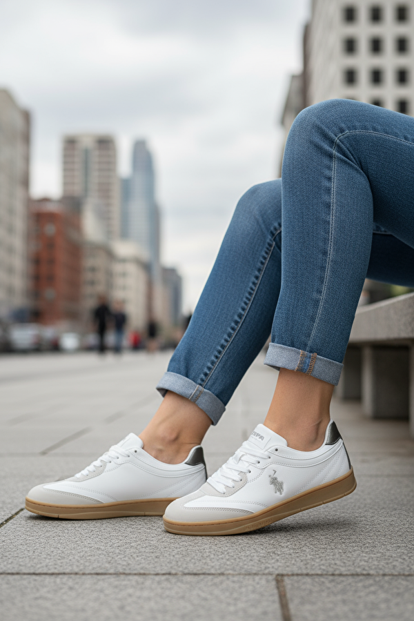 VALE 5PR Beyaz Kadın Sneaker - Görsel 3