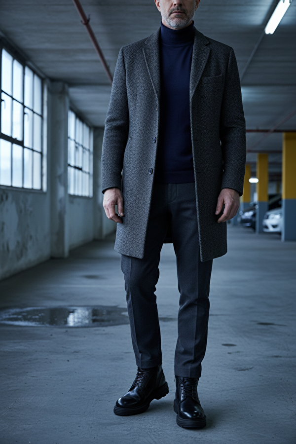 INCI JEREMY 5PR Siyah Erkek Bot - Görsel 3