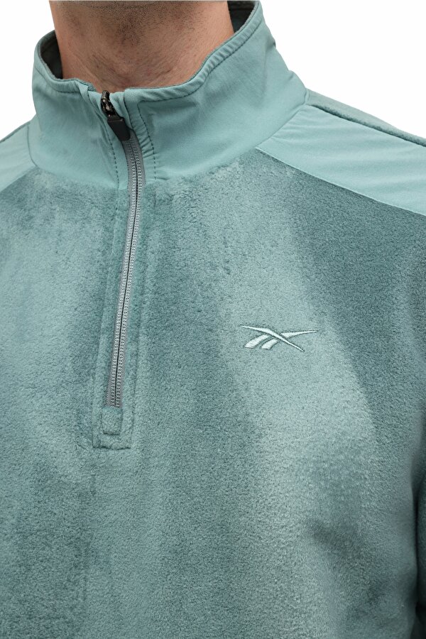 Reebok ELONA HZ Yeşil Erkek Polar