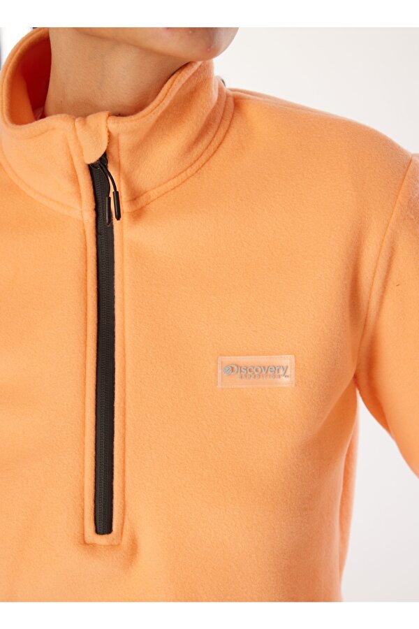 Discovery Expedition Somon Kadın Dik Yaka Basic Polar Sweatshırt D4WL-SWT3929