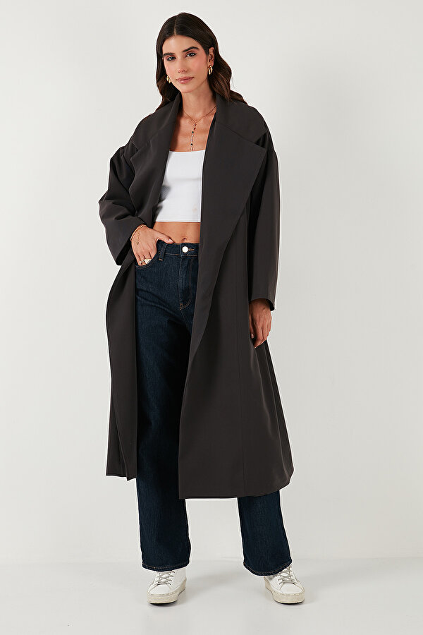 Lela Bayan Trençkot 6839617 KOYU KAHVE