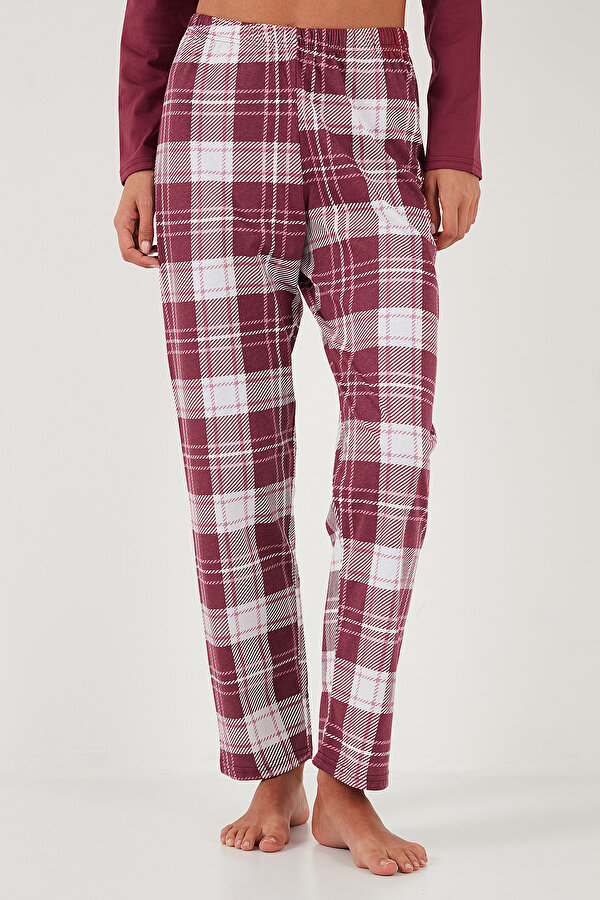 Lela Bayan Pijama Takımı 65723314 BORDO