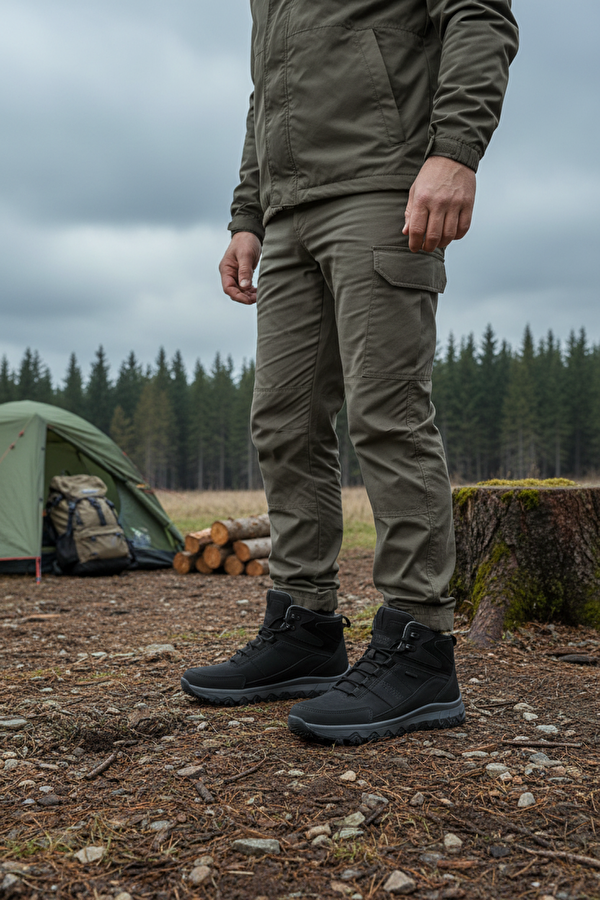 WITSEL-N 5PR Siyah Erkek Outdoor Bot - Görsel 3