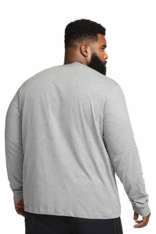 Nike M NSW CLUB TEE - LS Gri Erkek Sweatshirt