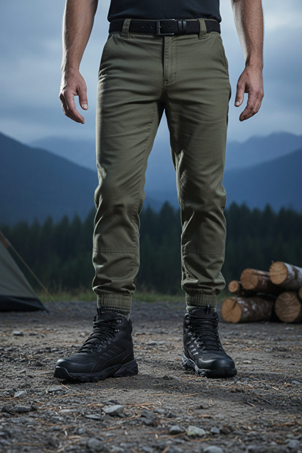 231501 4PR Siyah Erkek Outdoor Bot - Görsel 3