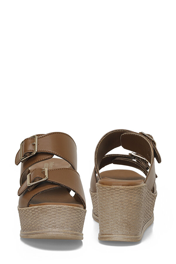 Polaris 325089.Z 5FX Taba Kadın Terlik