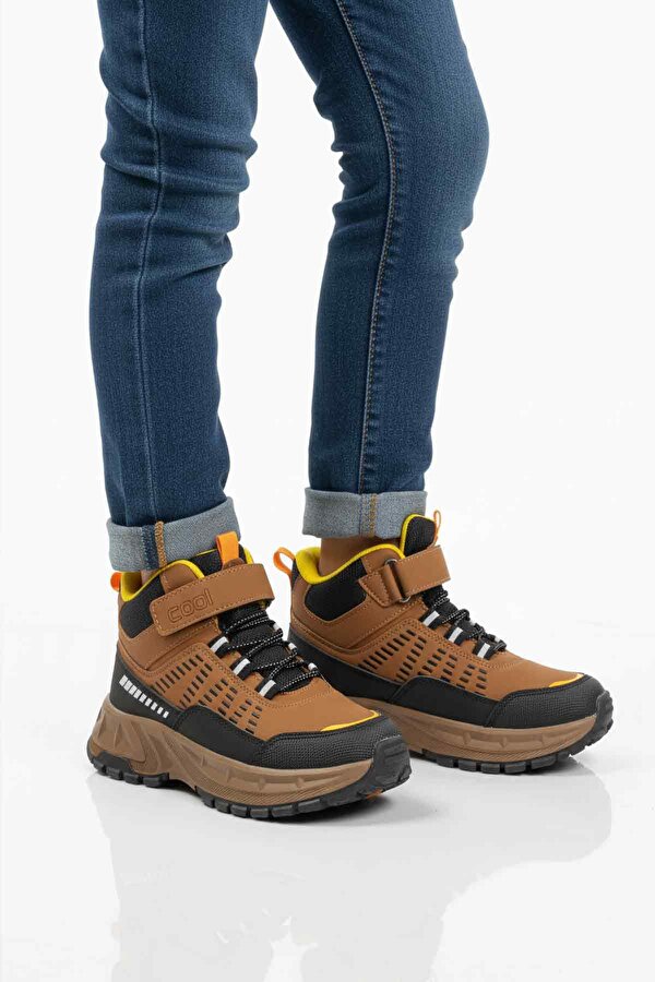 Taba Cırtlı Kaymaz Taban Erkek Çocuk Outdoor Bot Tiger F