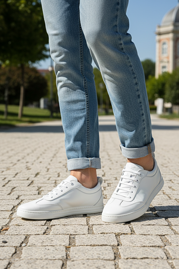 INCI FLUX C 5FX Beyaz Erkek Sneaker - Görsel 3