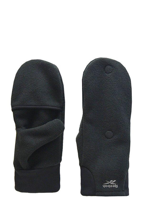 Reebok Rb 10672V Fleece Flip Mit Черный Взрослый, Унисекс Перчатки