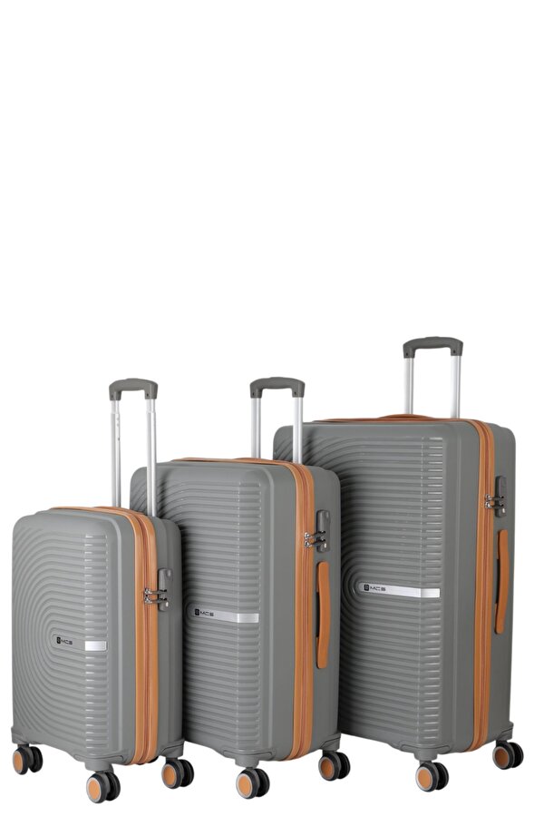 MÇS GROUP Mçs Üçlü Polipropilen Valiz Seti V374