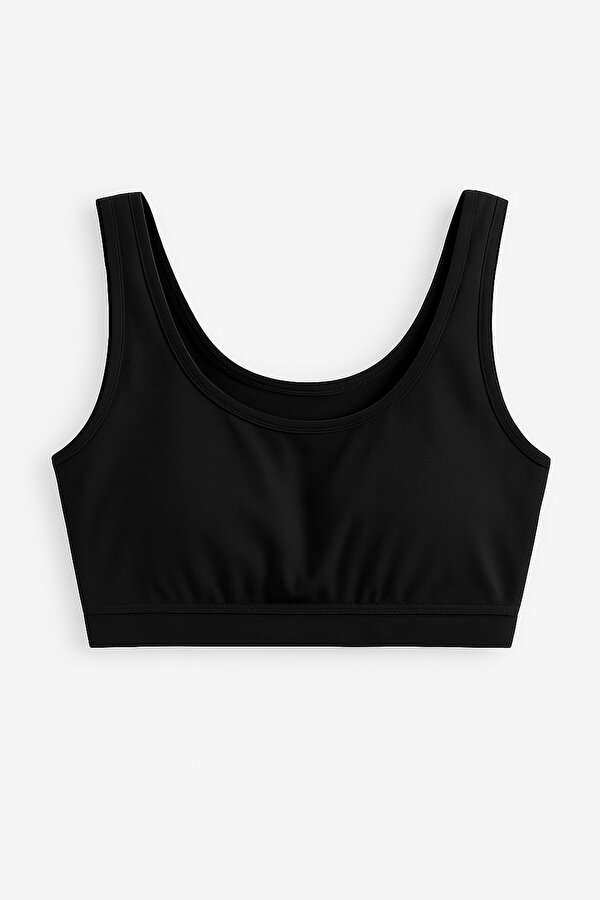 İlke İç Giyim Kadın Geniş Askılı Pedli Basic Sporcu Atlet 3 Adet