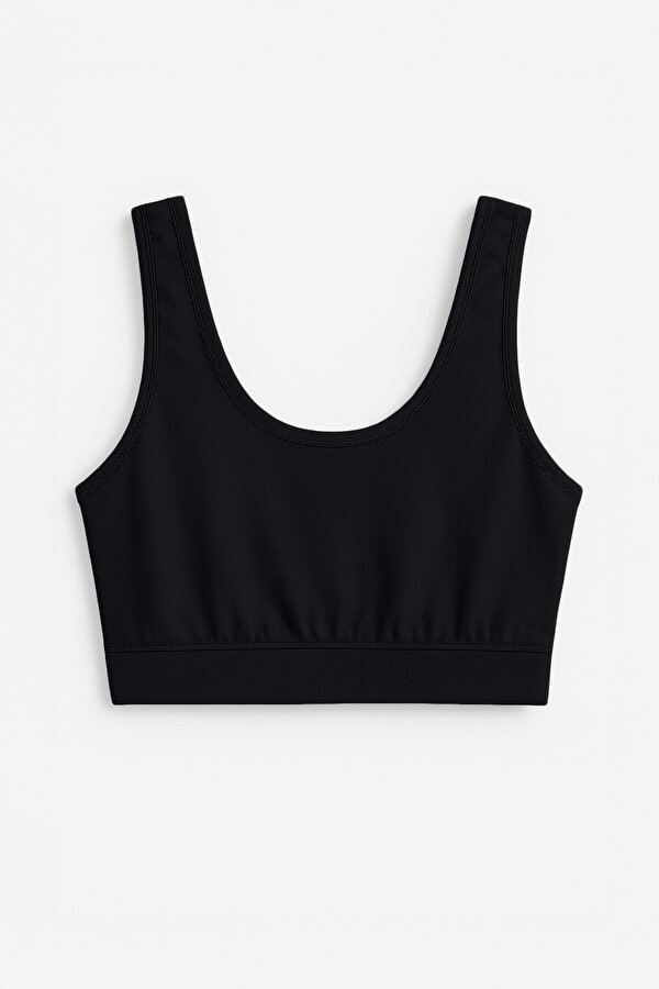 İlke İç Giyim Kadın Geniş Askılı Pedli Basic Sporcu Atlet 3 Adet