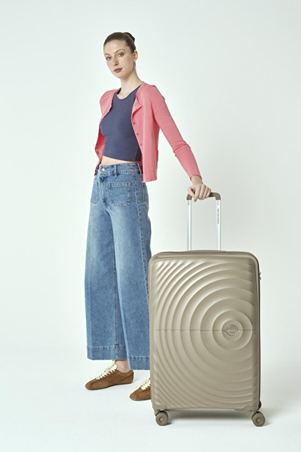 Benetton 14Bnt8002-01 Unisex Trolley 70 Cm Büyük Boy Valiz