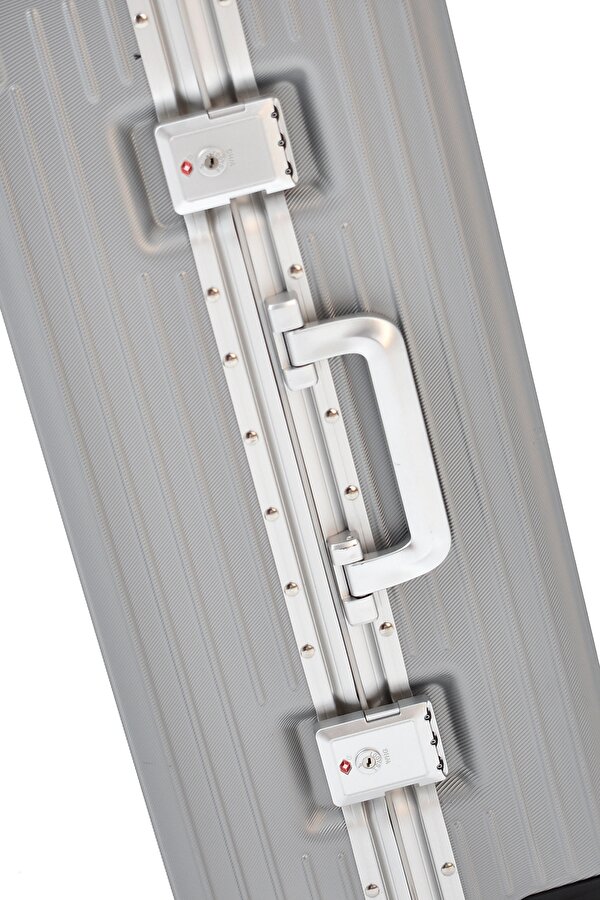 Elatae Alüminyum Alaşımlı 2'li Valiz Seti Orta - Kabin Boy – TSA Kilitli, Ultra Dayanıklı, Sessiz Tekerlek